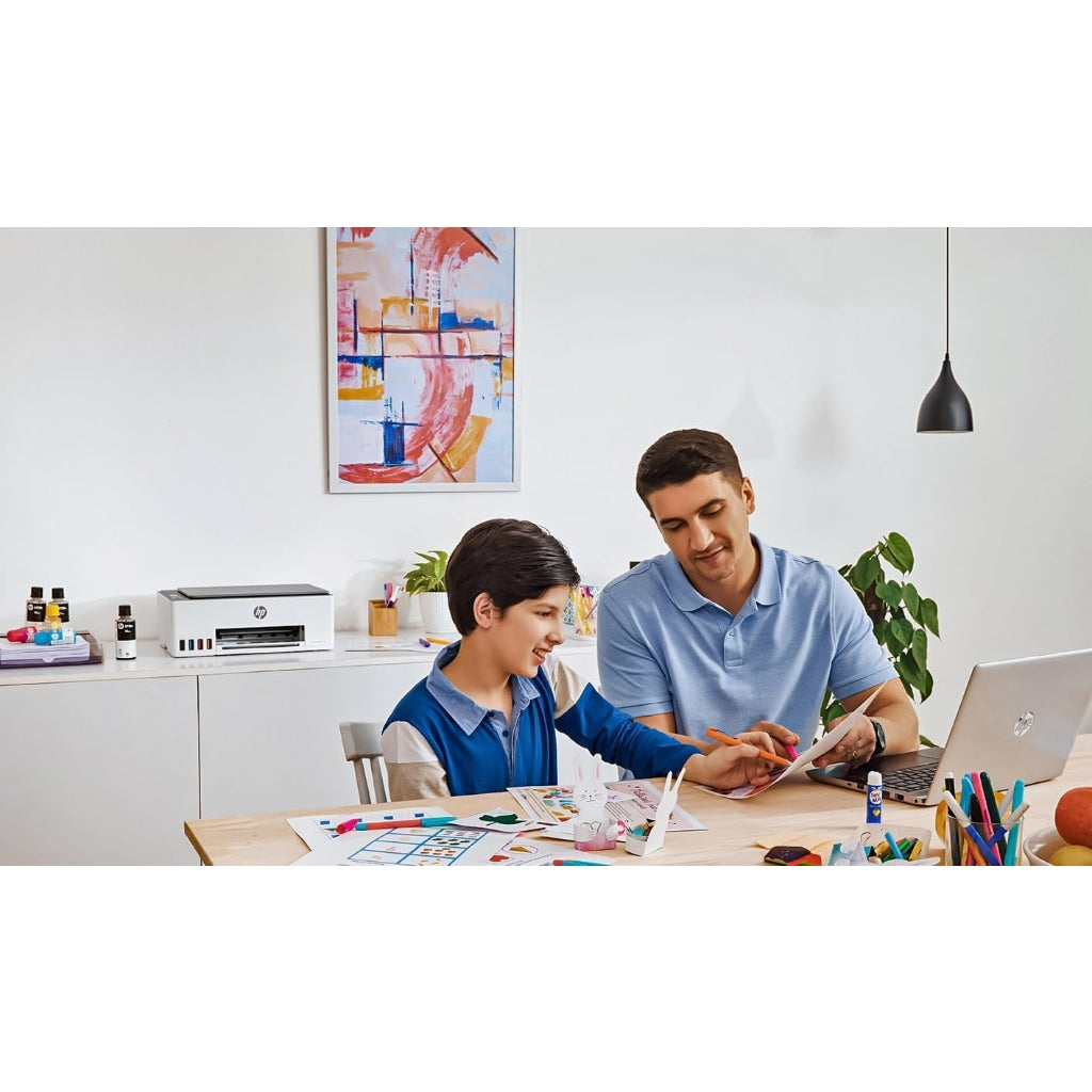 HP Smart Tank 585 White-SurfBlue