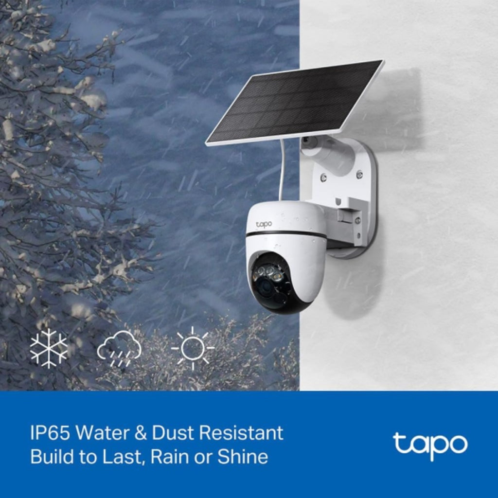 TP-Link TAPO C610 KIT 2K 3MP PT Solar Outdoor Cam