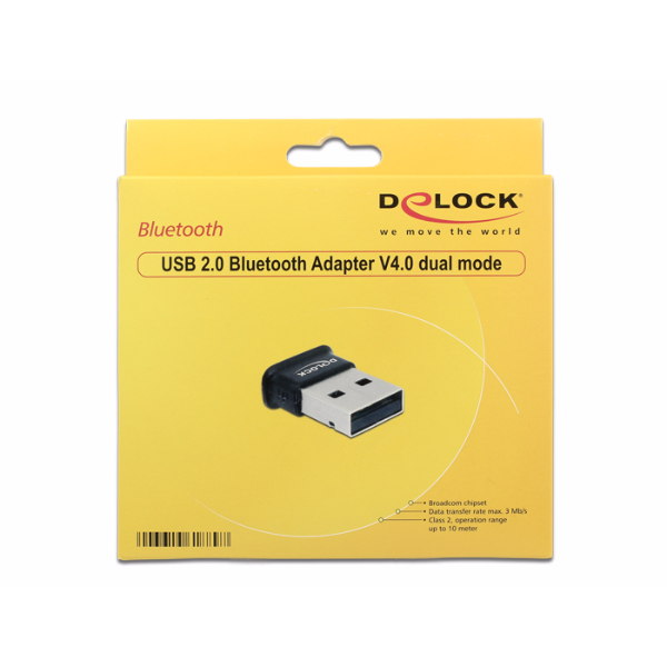 DeLock Bluetooth 4.0 USB Adapter | Klikk Malta