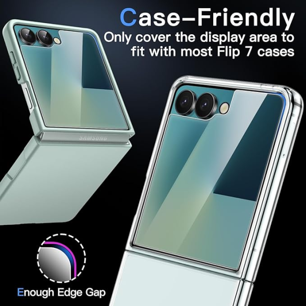 Tempered Glass for Galaxy Z Flip7 Clear | Klikk Malta