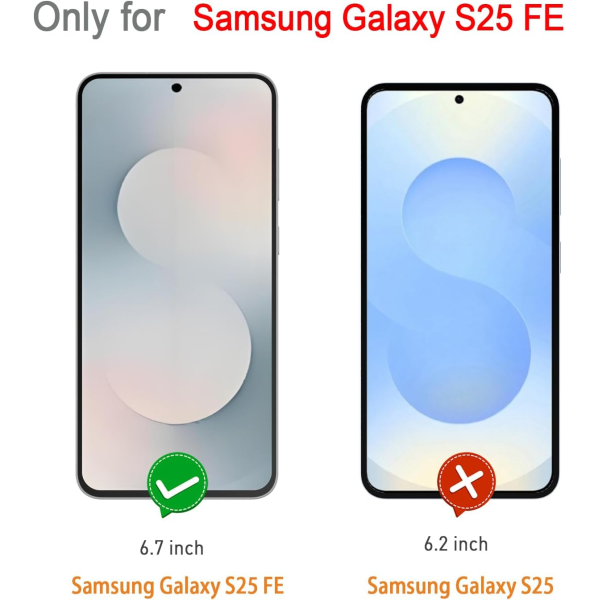 Tempered Glass for Samsung Galaxy S25 FE Clear | Klikk Malta