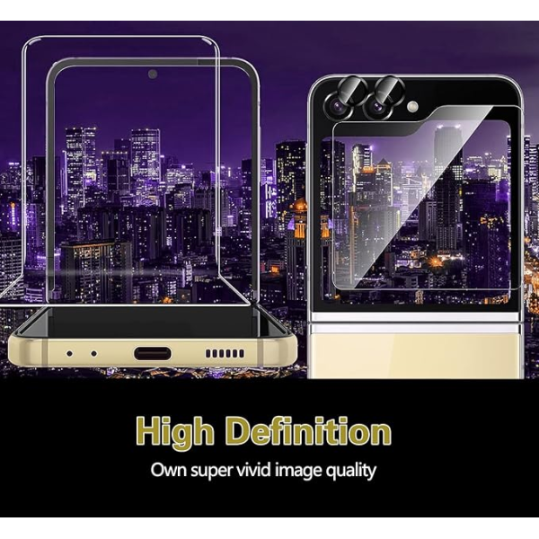 Tempered Glass for Samsung Galaxy Z Flip6 C... | Klikk Malta