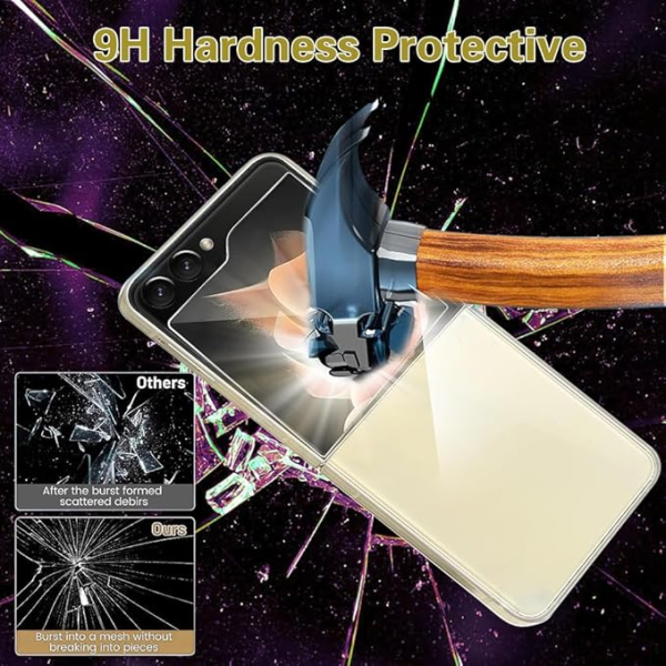 Tempered Glass for Samsung Galaxy Z Flip6 C... | Klikk Malta