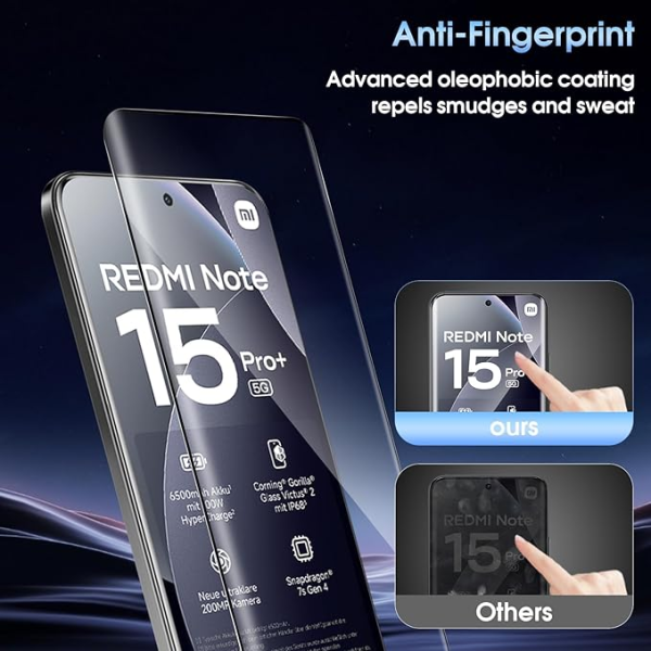 Tempered Glass Full Cover for Xiaomi Redmi ... | Klikk Malta