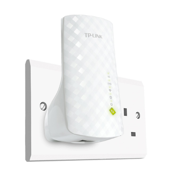 TP-Link 750Mbps Dual-Band Wi-Fi Range Extender | Klikk Malta