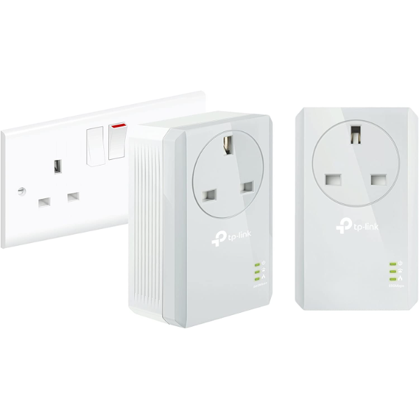TP-Link AV600 AC Passthrough Powerline Adap... | Klikk Malta