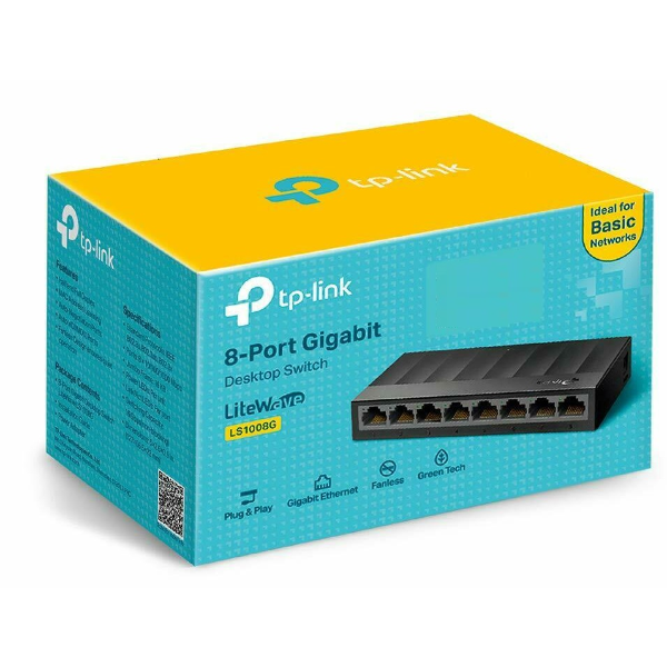 TP-Link Gigabit 8 Port Ethernet Network Swi... | Klikk Malta