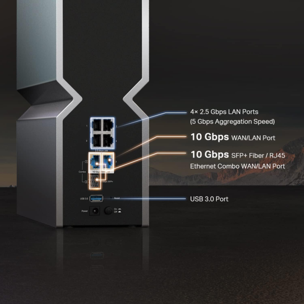 TP-Link Archer BE800 BE19000 Wi-Fi 7 Wirele... | Klikk Malta