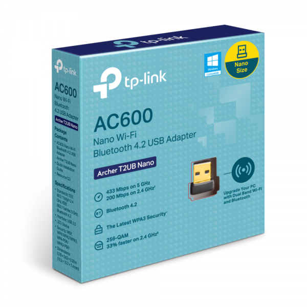 TP-Link Archer T2UB Nano WiFi+Bluetooth 4.2... | Klikk Malta