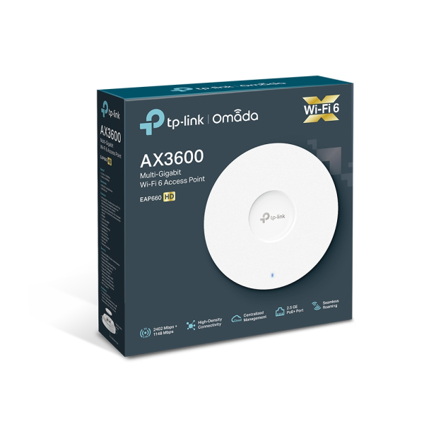 TP-Link EAP660 HD AX3600 Wi-Fi 6 Access Point | Klikk Malta