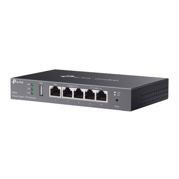 TP-Link Omada ER605 Gigabit VPN Router | Klikk Malta