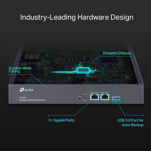 TP-Link Omada OC300 Hardware Cloud Controller | Klikk Malta
