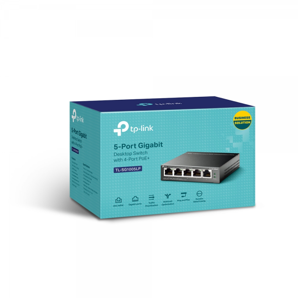 TP-Link SG1005LP 5-Port Gigabit Switch with... | Klikk Malta