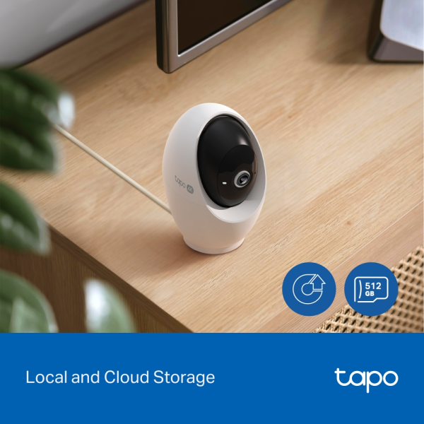 TP-Link TAPO C260 8MP Pan/Tilt Camera | Klikk Malta