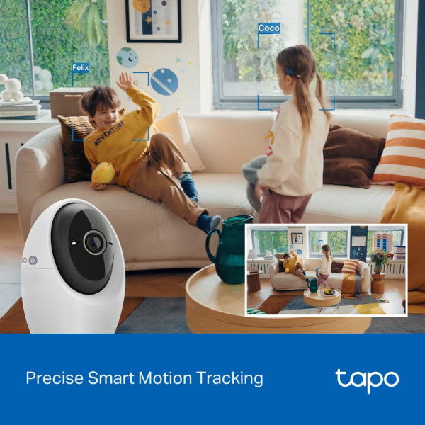 TP-Link TAPO C260 8MP Pan/Tilt Camera | Klikk Malta