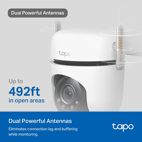 TP-Link TAPO C520WS 2K QHD Pan & Tilt Outdo... | Klikk Malta
