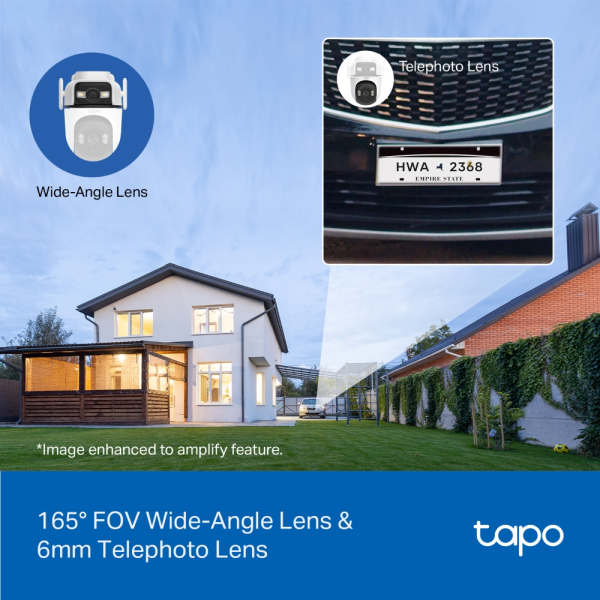 TP-Link TAPO C545D Dual 2K 3MP Outdoor Camera | Klikk Malta
