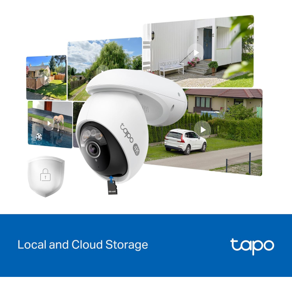 TP-Link TAPO C560WS 4K 8MP Pan/Tilt Outdoor... | Klikk Malta