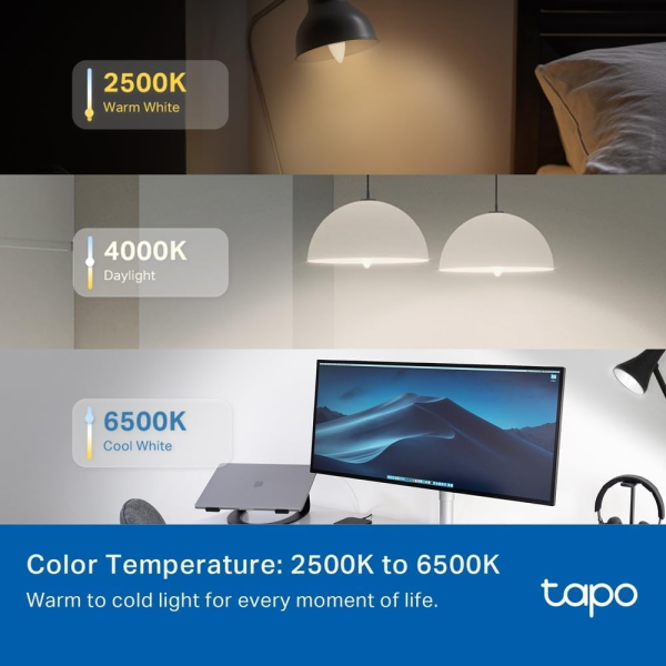 TP-Link Tapo L430C (E14) Smart Wi-Fi Candle... | Klikk Malta