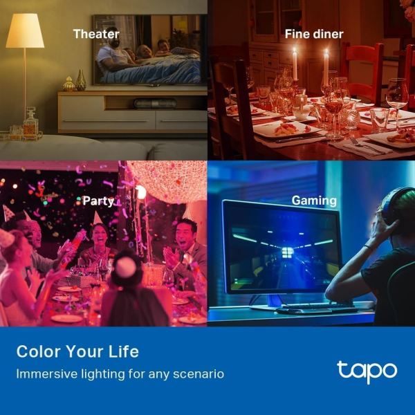 TP-Link Tapo L530E (E27) Smart Wi-Fi LED Bu... | Klikk Malta