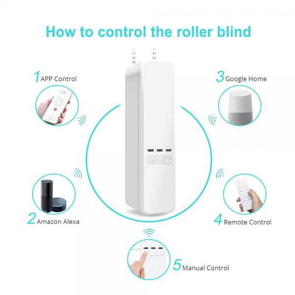 Tuya Smart Blind Motor for Chain Blinds wit... | Klikk Malta
