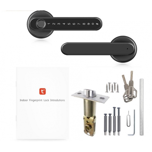 Tuya Smartlife Bluetooth Door Handle with F... | Klikk Malta