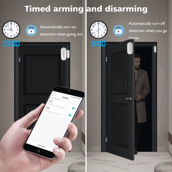 Tuya Smart Window & Door Sensor with Built-... | Klikk Malta