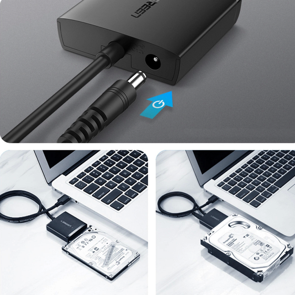 UGREEN USB 3.0 2.5/3.5 inch SATA Adapter | Klikk Malta