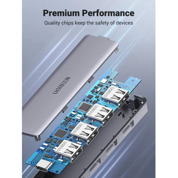 UGREEN USB-C To 4-Port USB 3.0 Hub | Klikk Malta