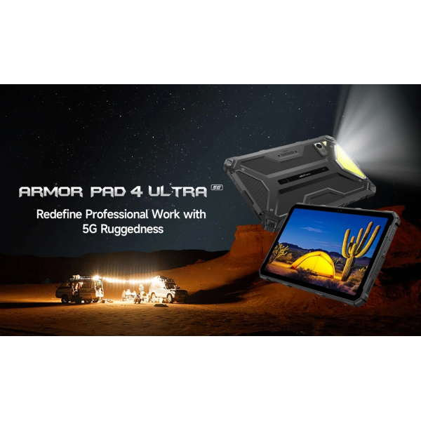 Ulefone Armor Pad 4 Ultra 5G 8GB/256GB Black | Klikk Malta