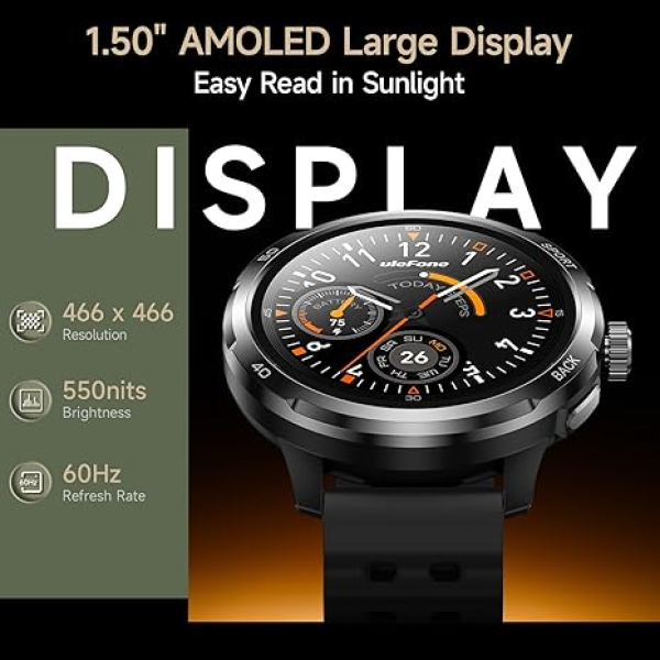 Ulefone Armor Watch Pro Black | Klikk Malta