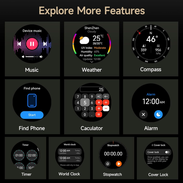 Ulefone Armor Watch Pro Black | Klikk Malta