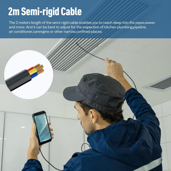 Ulefone uSmart E02 Dual Camera Endoscope wi... | Klikk Malta