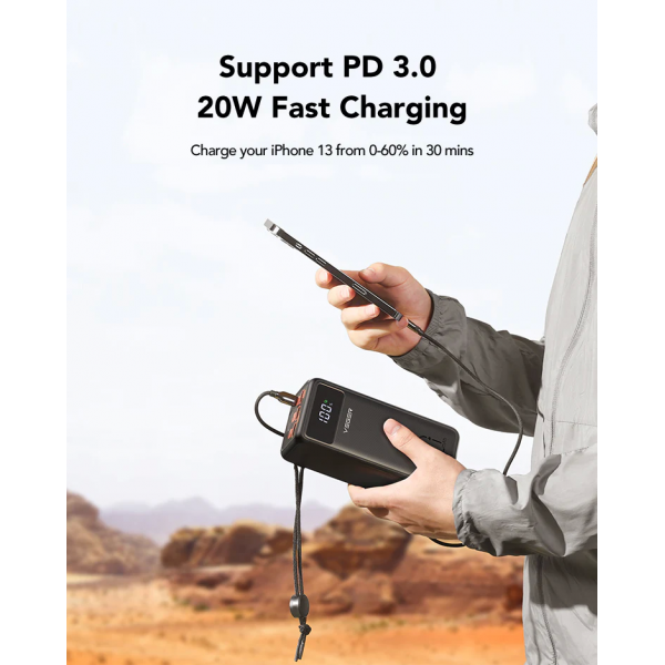 Veger 50,000mAh Power Bank Tank Lite 22.5W | Klikk Malta