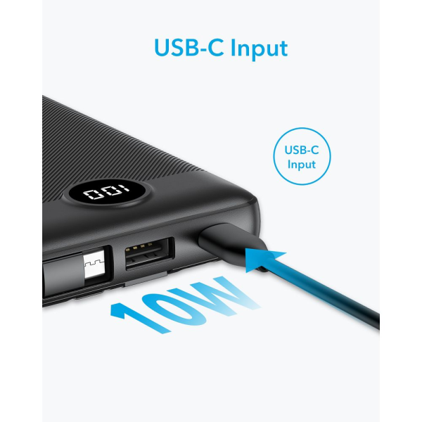 Veger C10 10,000mAh Power Bank 10W w/Cables | Klikk Malta