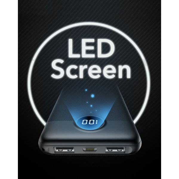 Veger L10S 10000mAh Power Bank with Digital... | Klikk Malta