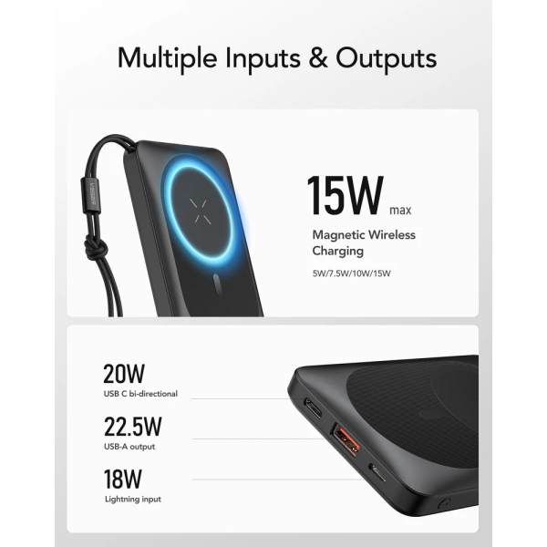 Veger W1151 10000mAh MagSafe Powerbank | Klikk Malta