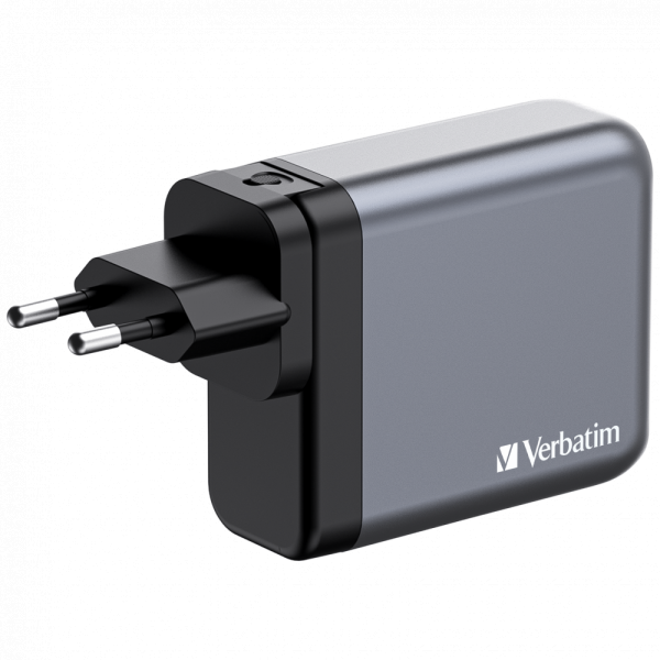 Verbatim 140W 4-Port GaN Wall Charger | Klikk Malta