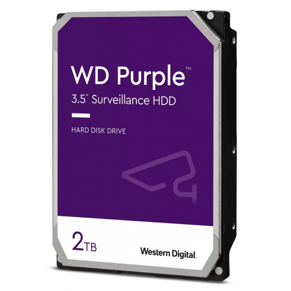 Western Digital Purple 2TB (64MB Cache) SAT... | Klikk Malta