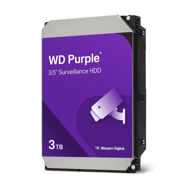 Western Digital Purple 3TB (256MB Cache) SA... | Klikk Malta