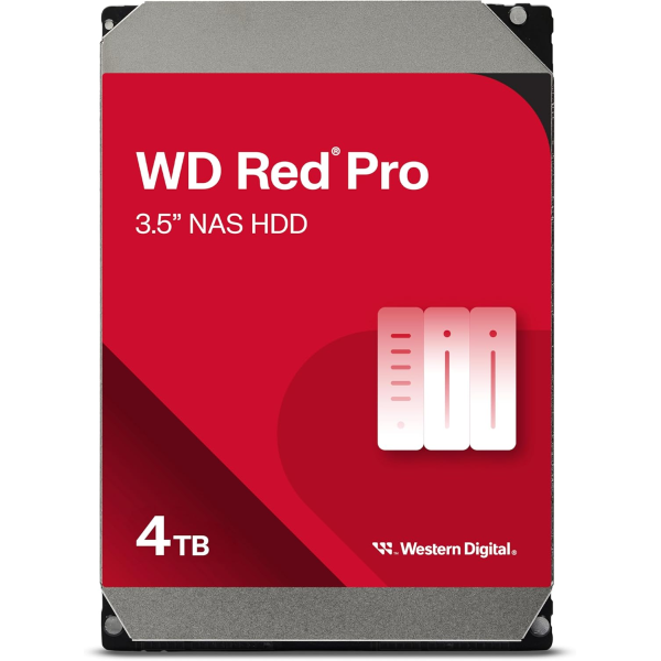 Western Digital Red Pro 4TB SATA III NAS HDD | Klikk Malta