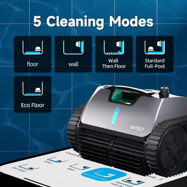 Wybot C1 Pro Pool Robot Vacuum Cleaner | Klikk Malta