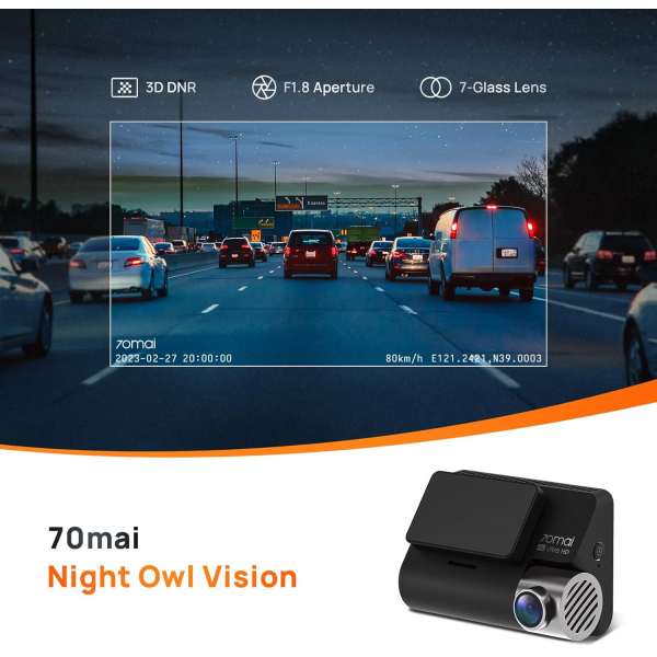 Xiaomi 70mai Dash Cam A800s 4K Ultra HD 140... | Klikk Malta