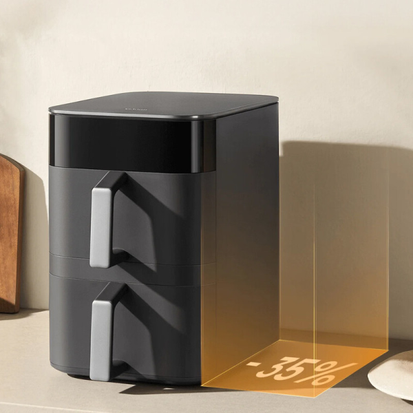Xiaomi Air Fryer Dual Stack 12L Black | Klikk Malta