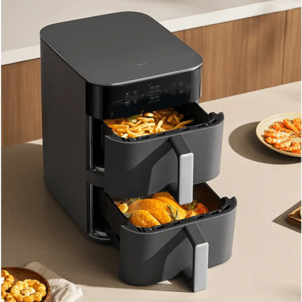 Xiaomi Air Fryer Dual Stack 12L Black | Klikk Malta