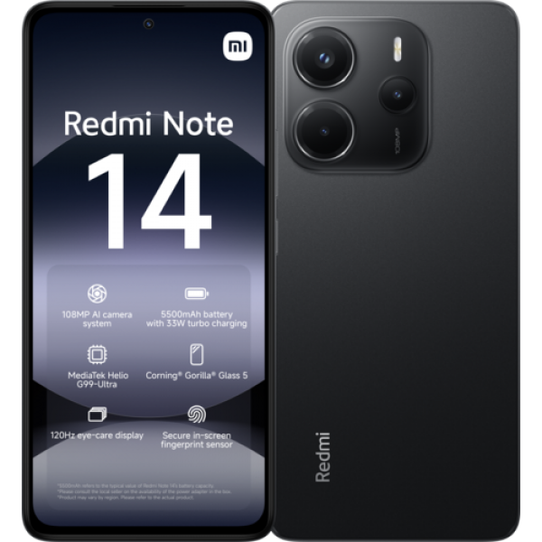 Xiaomi Redmi Note 14 4G 256GB / 8GB Android... | Klikk Malta