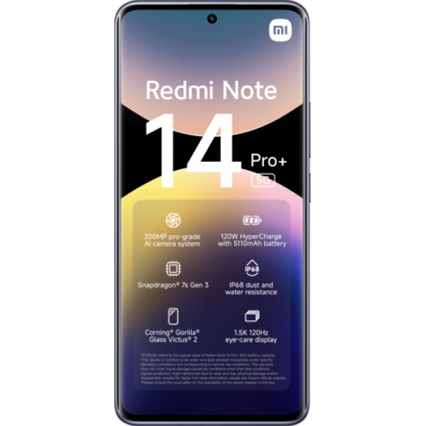 Xiaomi Redmi Note 14 Pro+ 5G 256GB / 8GB An... | Klikk Malta