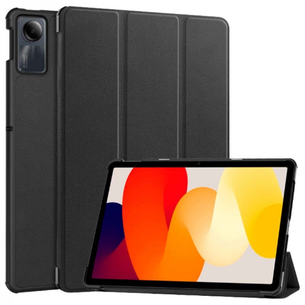 Xiaomi Redmi Pad SE Folio Tablet Case - Black | Klikk Malta
