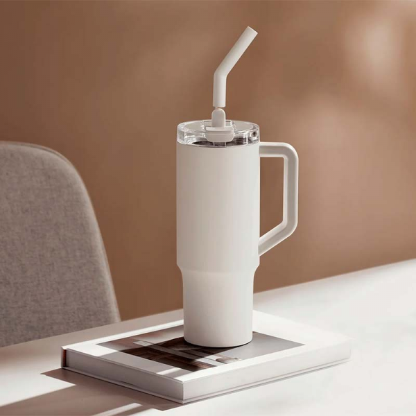 Xiaomi Stainless Steel Straw Mug 1L | Klikk Malta