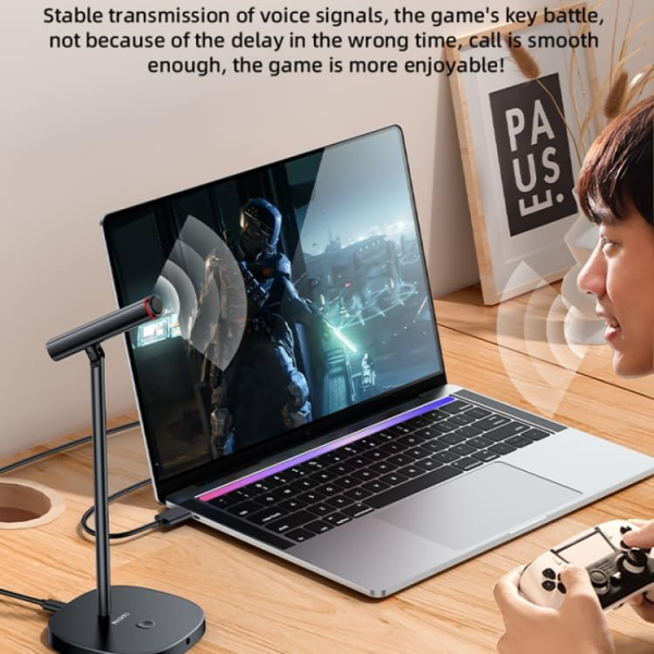 Yesido Desk Microphone with ANC | Klikk Malta